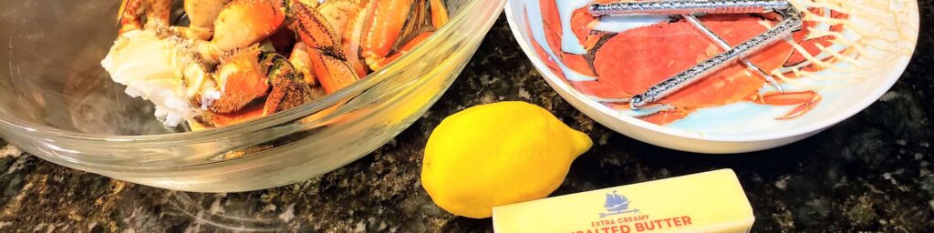 bowls crab lemon butter cracking tool