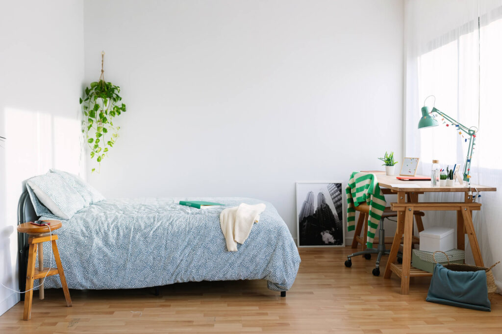 empty teen bedroom