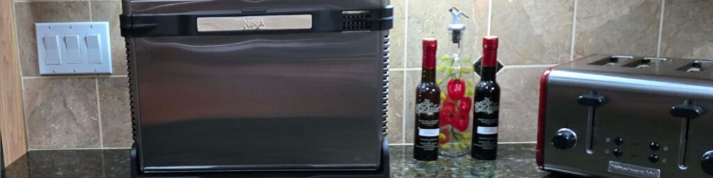 kitchen appliances on countertop