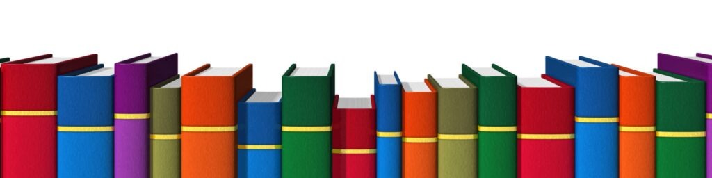 books on shelf