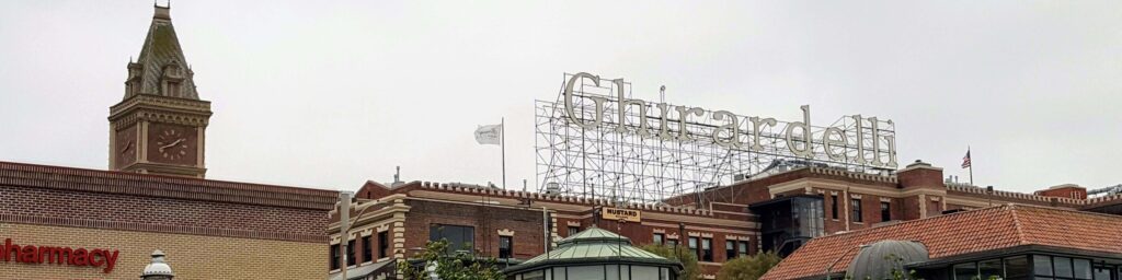 Ghiradelli Square boutique shopping chocolate treats San Francisco CA